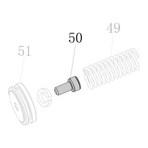 Запчасть B01-01-060160-02 Болт M6X16 CN130-57 CN100B-50 440KB-52 (вид 1)