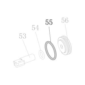 Запчасть B08-025070262 Кольцо уплотнительное 25.07X2.62 CN90-60 CN100-68 CN130-55 MT8016LN-5 CN100B-52 (вид 3)