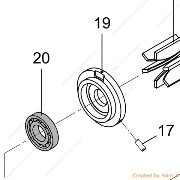 0R14 Запчасть #20-47-4074 Подшипник (R14)