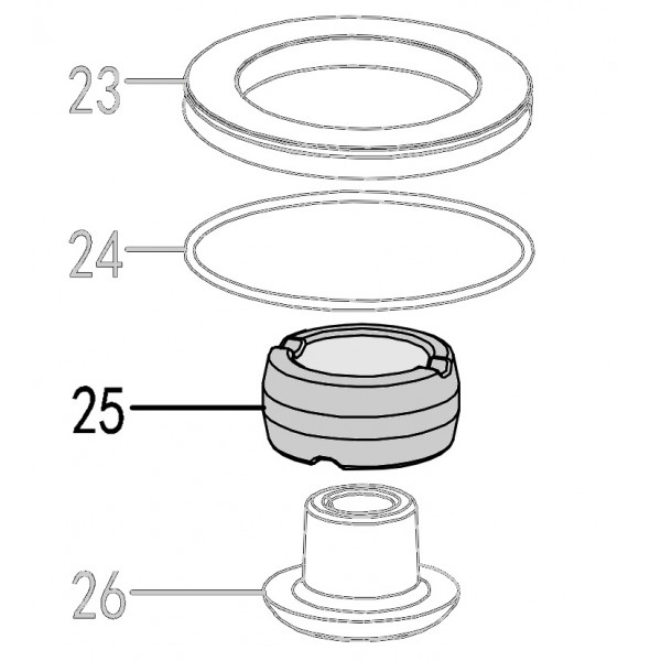 Запчасть 410 130 BUMPER (A) Бампер А CN70R-20 CN80R-25 CN90R-25