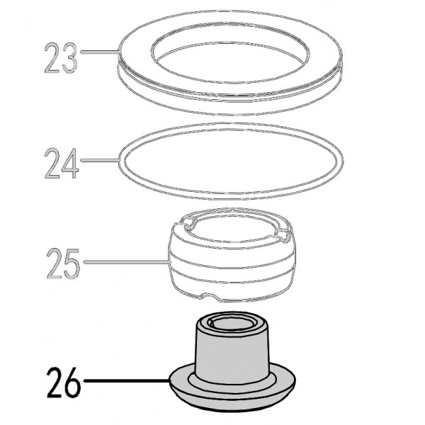 Запчасть 410 120 BUMPER (B) Бампер Б CN70R-21 CN80R-26 CN90R-26