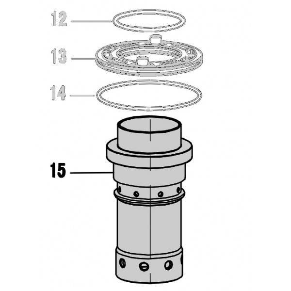 Запчасть 310820 CYLINDER Цилиндр N5023R-15 N5024R-15