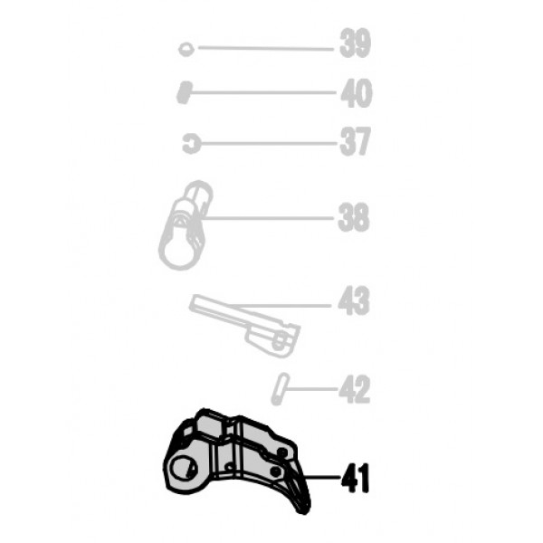 Запчасть 321000 TRIGGER Курок NT65R-41