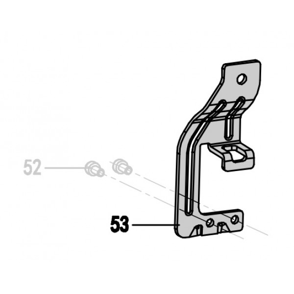 Запчасть 325610 HANDLE ARM Кронштейн магазина 9040R-53