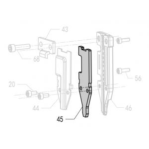 Запчасть 326030 GUIDE COVER B Крышка направляющей Б F50R-45