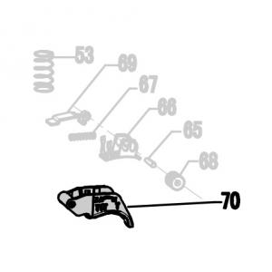 Запчасть 420 580 TRIGGER Курок N851R-74 CRN45A-70 CN90B-30 (вид 2)