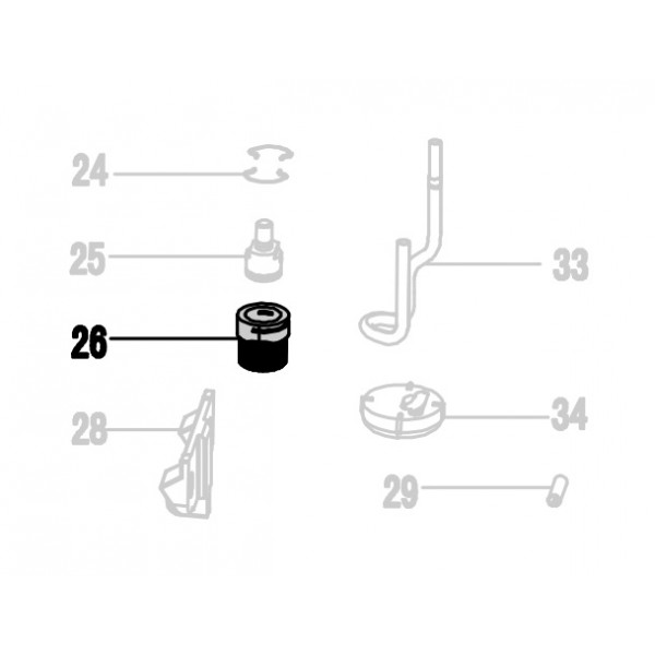 Запчасть 420670 ADJUSTER Колесо регулятора NT65R-26