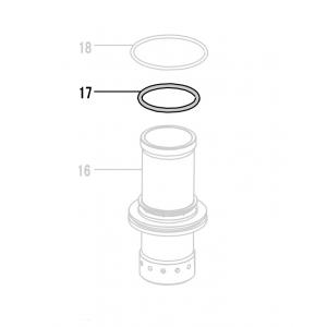 Запчасть 510600 O-RING 46.2X3.55 Кольцо уплотнительное NT65R-17