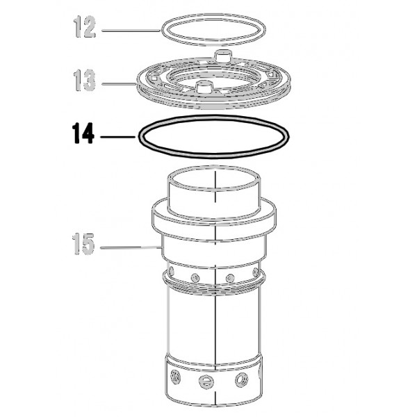 Запчасть 511650 O-RING 65X2 Кольцо уплотнительное N5023R-14 N5024R-14