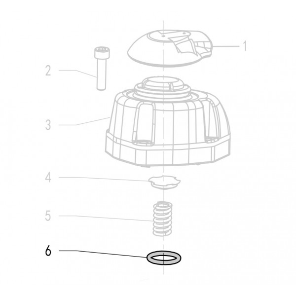 Запчасть 512040 O-RING 14.8X2.75 Кольцо уплотнительное F50R-6