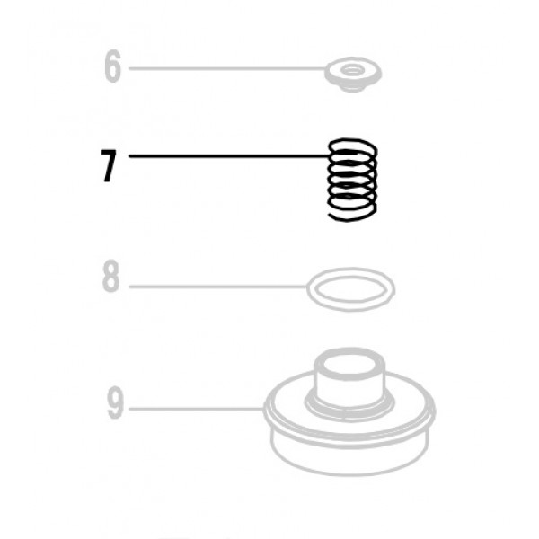 Запчасть 620470 COMPRESSION SPRING Пружина NT65R-7