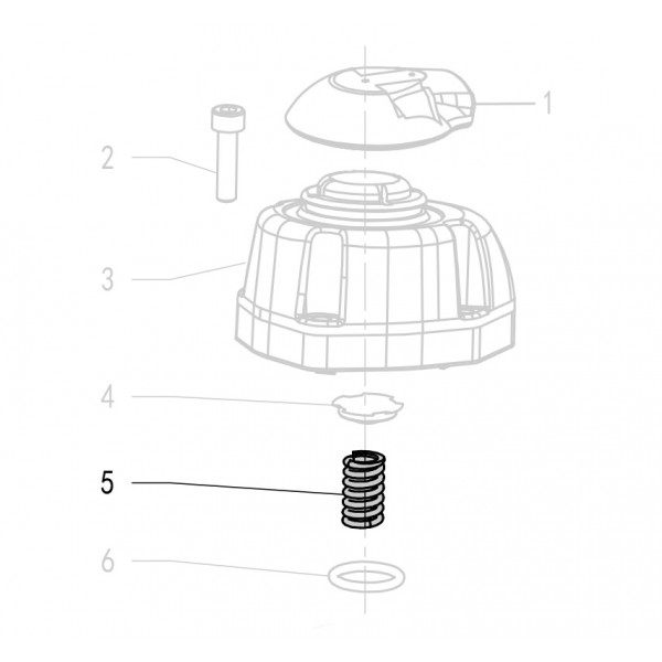 Запчасть 621770 COMPRESSION SPRING Пружина F50R-5