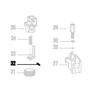 Запчасть 640 020 ROLL PIN  2.5X10 Штифт N5023R-83 N5024R-60 N851R-57 CRN45A-32 CN90B-43 (вид 3)