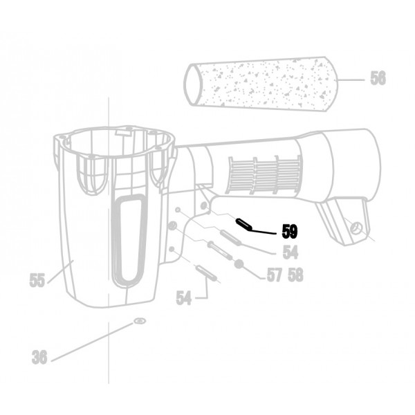 Запчасть 640 150 ROLL PIN 3X24 Штифт CRN45A-59