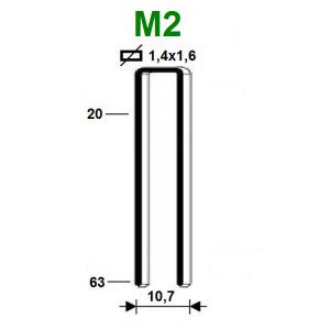 Скоба тип M2 (155, L)