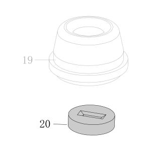 Запчасть AA16A-003A Шайба бойка 440KB-20 (вид 1)