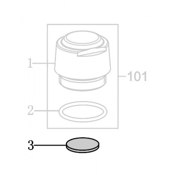 Запчасть AA33L-003A Демпфер MT8016LN-3