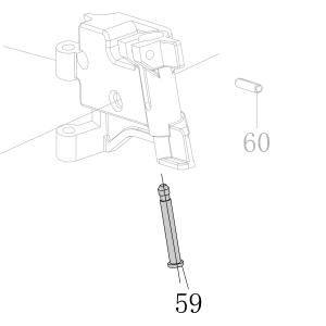 Запчасть AA40A-025A Штифт CN55-59
