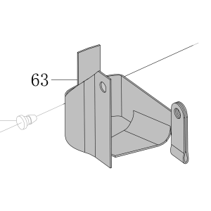 Запчасть AA40A-034A Искрогаситель CN55-63