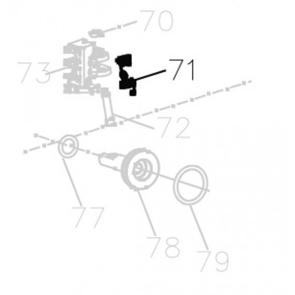 Запчасть AA40A-057A Пружина MCN55-71 MCN70B-70 MCN80B-58