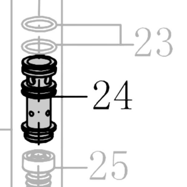 AN12A-031A Корпус клапана CN45R-24 втулка