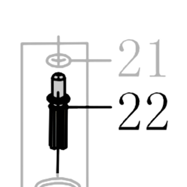 AN12A-052A Шток клапана (А) CN45R-22 плунжер
