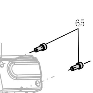 Запчасть B01-01-050100-02 Болт M5X10 N851L-71 N851H-84 HB3515-41 HB3518-41 CN45R-65 (вид 3)