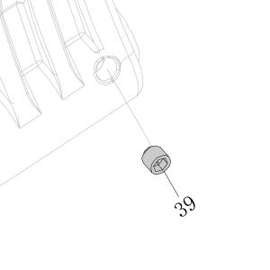 Запчасть B01-04-050050-02 Болт M5X5 CN90-96 CN130-95 CN100B-76 SC7C-I2-39 SC7E-I2-39 SC760C-I2-40 SC77XE-35 (вид 3)