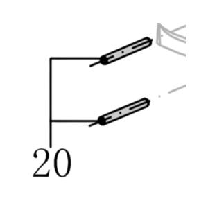 Запчасть B02-030300-02 Штифт ф3×30 N851L-27 CN45R-20 (вид 2)