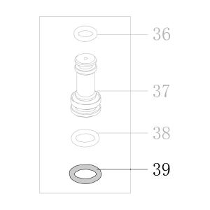 Запчасть B08-008800190 Кольцо уплотнительное 8.8X1.9 CN55-44 CN70B-35 CN80B-41 CN90-39 N851F-41 CN100B-38 CN130-39 N851L-38 N851H-49 CN100-33 CN45R-69 (вид 7)
