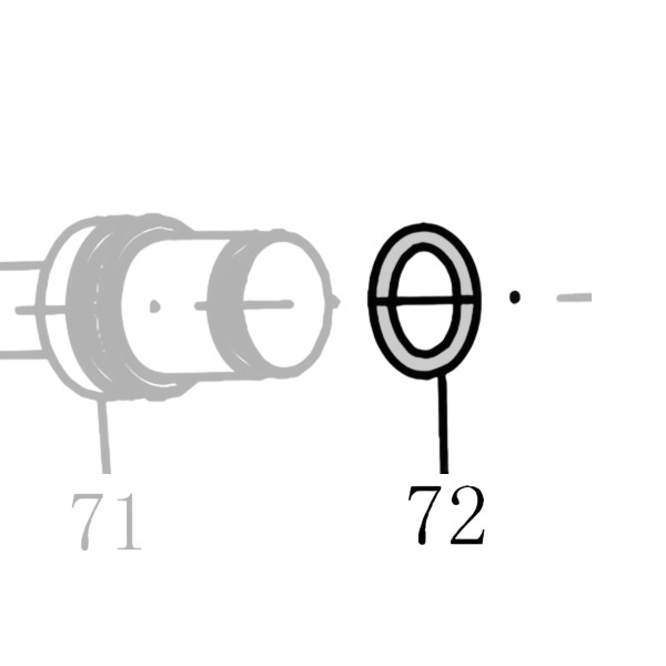 B08-011000200 O-кольцо 11×2 CN45R-72
