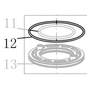 B08-066000200 O-кольцо 66×2 CN45R-12
