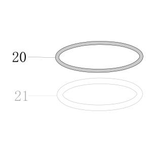 Запчасть B08-074400310 Кольцо уплотнительное 74.4X3.1 CN55-27 CN130-20 CN100B-20 (вид 2)