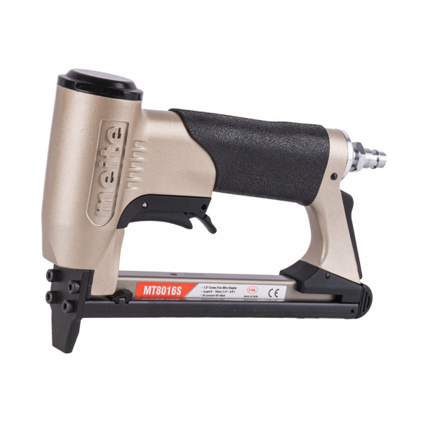 MT8016S Пневмостеплер с предохранителем обивочный мебельный для скобы 21GA, тип 80 (А)