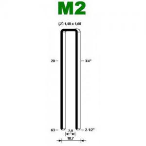 N851R Скобозабивной каркасный пневмопистолет для скобы M2 (155, L) (вид 9)