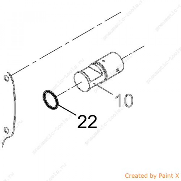 OR01608204 Запчасть #22-47-4074 Кольцо уплотнительное (16.8x2.4)