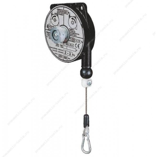 Пружинный подвес для инструмента Tecna 9302/ 1,0-2,0 кг, корпус из нейлона, стальной трос 1600 мм