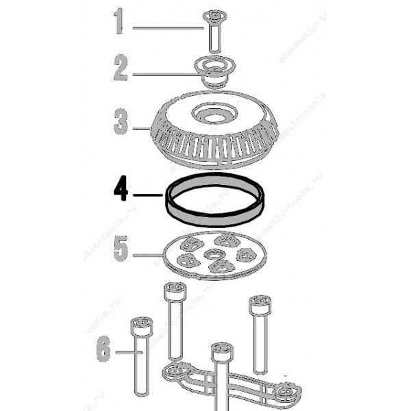 Запчасть 320 930 EXHAUST FILTER (A) Фильтр выхлопа А N851R-4