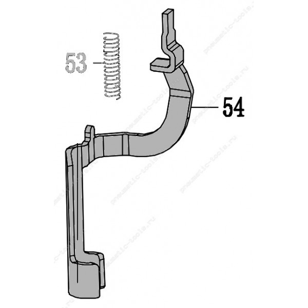 Запчасть 323 070 SAFETY Предохранитель CN100R-54