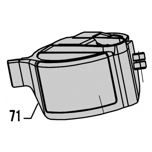 Запчасть 420 800 MAGAZINE COVER Крышка магазина CN57R-71