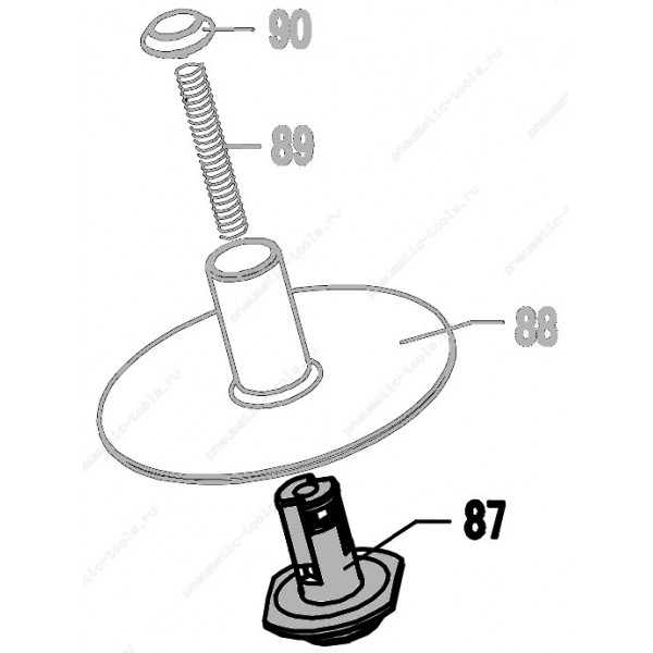 Запчасть 420 860 MAGAZINE POST Втулка магазина CN55R-87