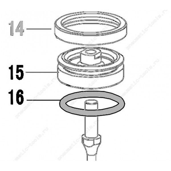 Запчасть 511 170 O-RING 55.6X5.7 Кольцо уплотнительное CN100R-16