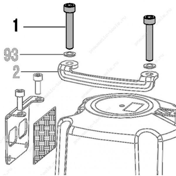 Запчасть 610 240 (40422) BOLT  M6X35 Болт CN55R-41 CN70R-91 CN80R-4 CN80R-53 CN90R-4 CN90R-53 CN90B-111 CN100R-1 NT65R-20