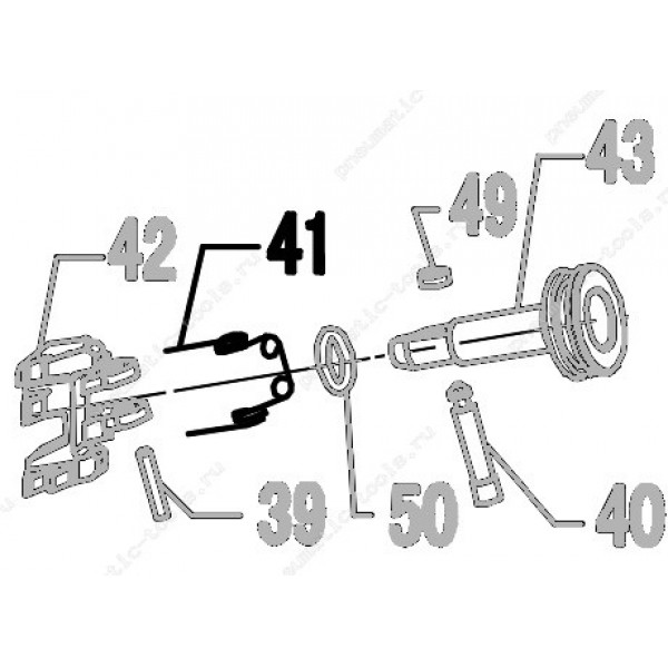 Запчасть 620 280 FEED SPRING Пружина толкателя CN70R-41