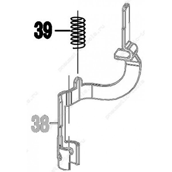 Запчасть 620 640 SAFETY SPRING Пружина предохранителя CN55R-39 CN57R-53