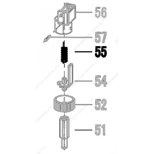 Запчасть 620 670 SPRING Пружина N851R-55 CRN45A-34 CN90B-44