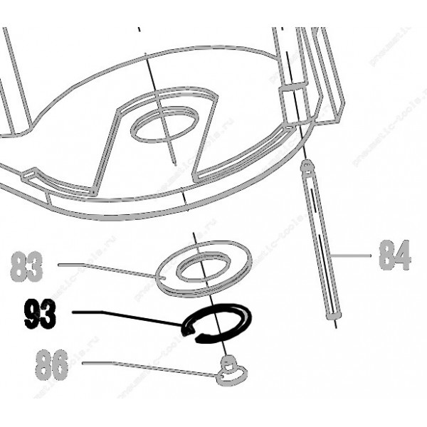 Запчасть 630 220 SNAP RING 25 Стопорное кольцо CN55R-93